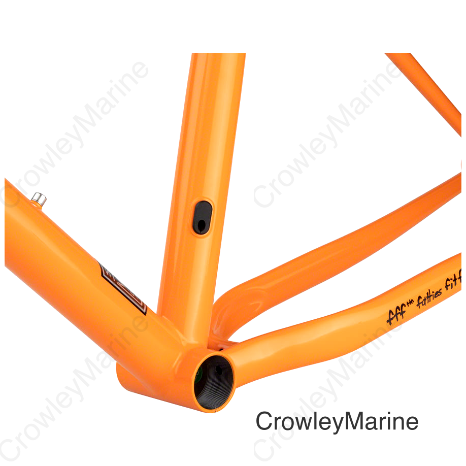 Surly Lowside Frameset - 27.5 Steel Dream Tangerine X-large