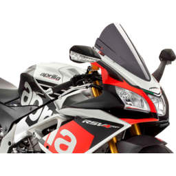 Race Windscreen - 15-3/8" - Dark Smoke - RSV4 thumbnail-1