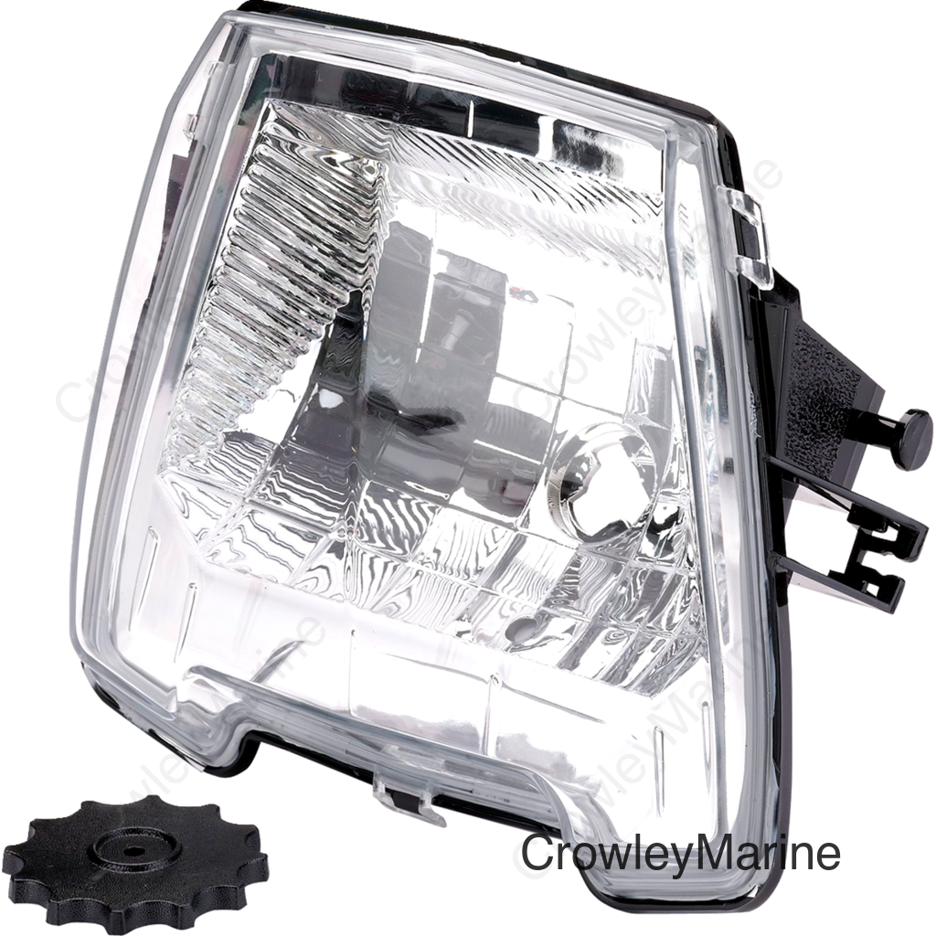 HEADLIGHT HALOGEN POL ATV