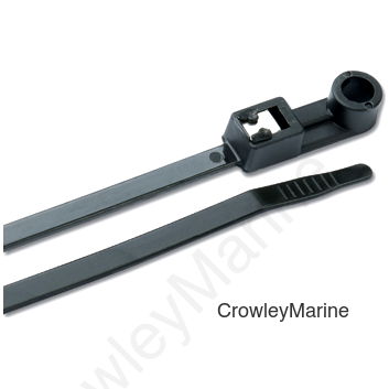 8", Black, Pkg of 500