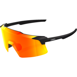 Aerocraft Sunglasses - Soft Tact Black - HiPER Red thumbnail-0