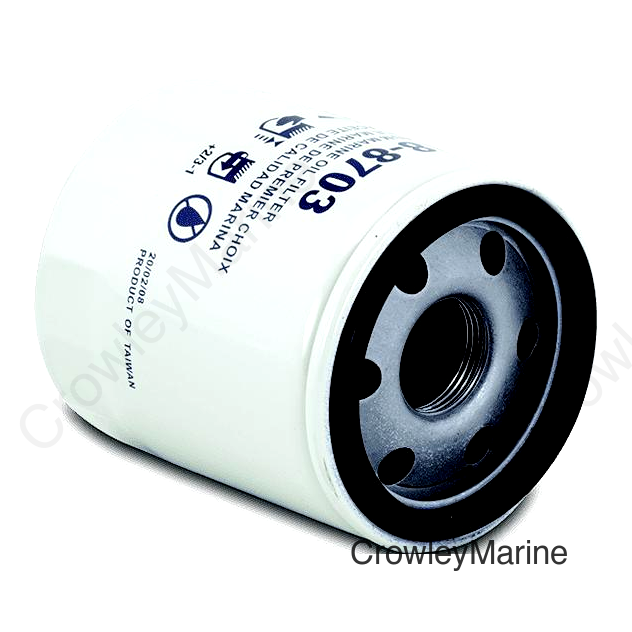 Sierra 8703 4-Stroke Outboard Oil Filter, 4 Stroke Outboard Oil Filter, Mercury/Yamaha.