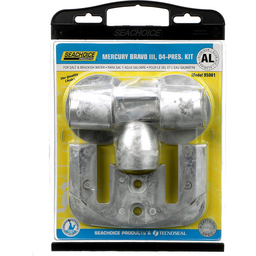 Seachoice Anode Kit, Mercruiser Bravo III (2004-Present), Aluminum, Cadmium-Free, Environmentally Friendly thumbnail-1