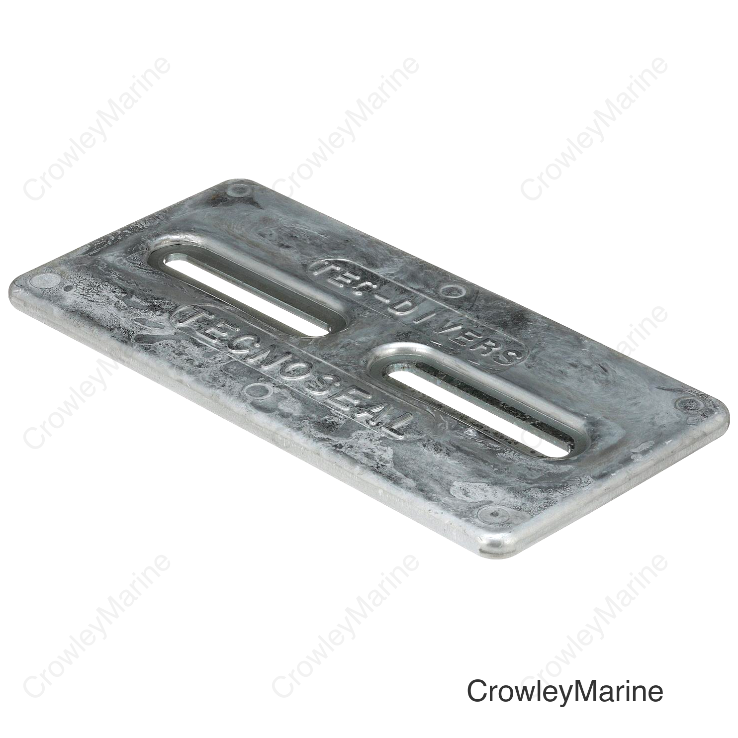 Seachoice 95613 Diver's Anode, Aluminum, Size 12" x 6" x 1/2"