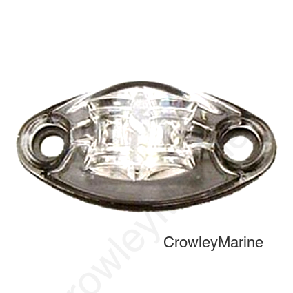 LED MARKER LAMP RED/CLR 2