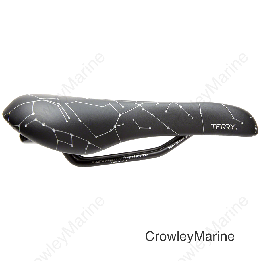 Terry Butterfly Galactic+ Saddle - Manganese Black Night Women's