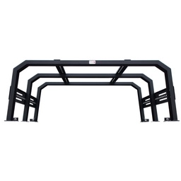 Fishbone Offroad 20+ Jeep Gladiator Bed Rack Full Tackle Rack - Black Powdercoat thumbnail-1