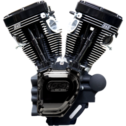 T143 Long Block Engine - Black - Touring