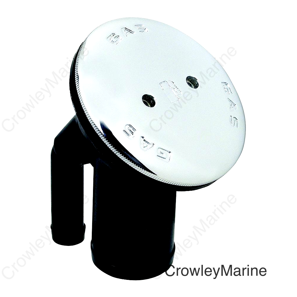 Combination Gas Fill & Tank Vent w/Angled Neck