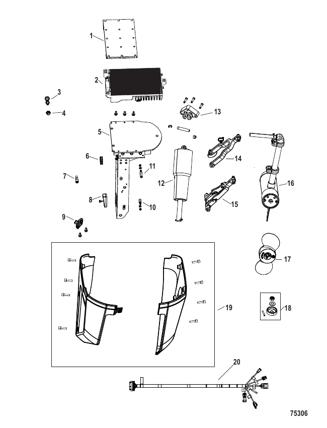 Serial Range Accessories Joystick Piloting for Single Engine Pontoon - 2022 & Up - Stern Thruster