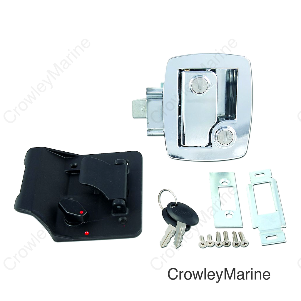 BAUER ENTRANCE LOCK CHROME