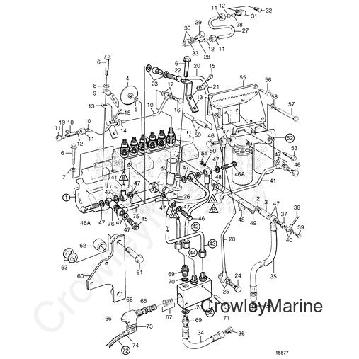 Bracket(V2) - Volvo Penta (862189)