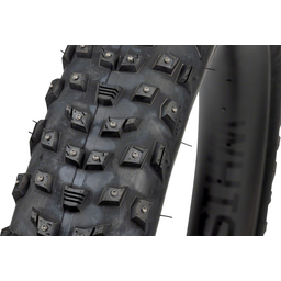 45NRTH Wrathlorde Tire - 27.5 x 4 Tubeless Folding Black 120 TPI 300 XL Concave Carbide Studs