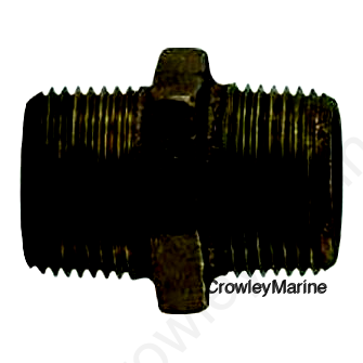 1 1/2 BRZ HEX NIPPLE