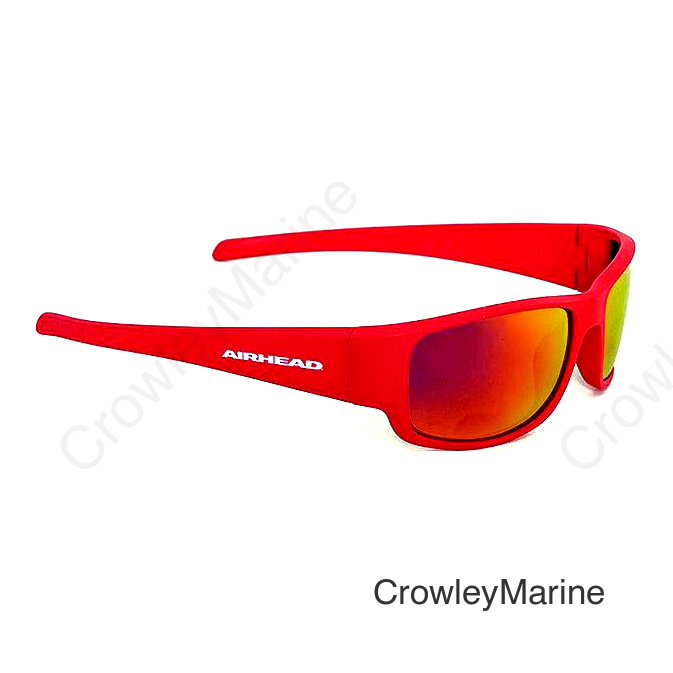 Airhead AHFSS100 Sports Floating Sunglasses, Red