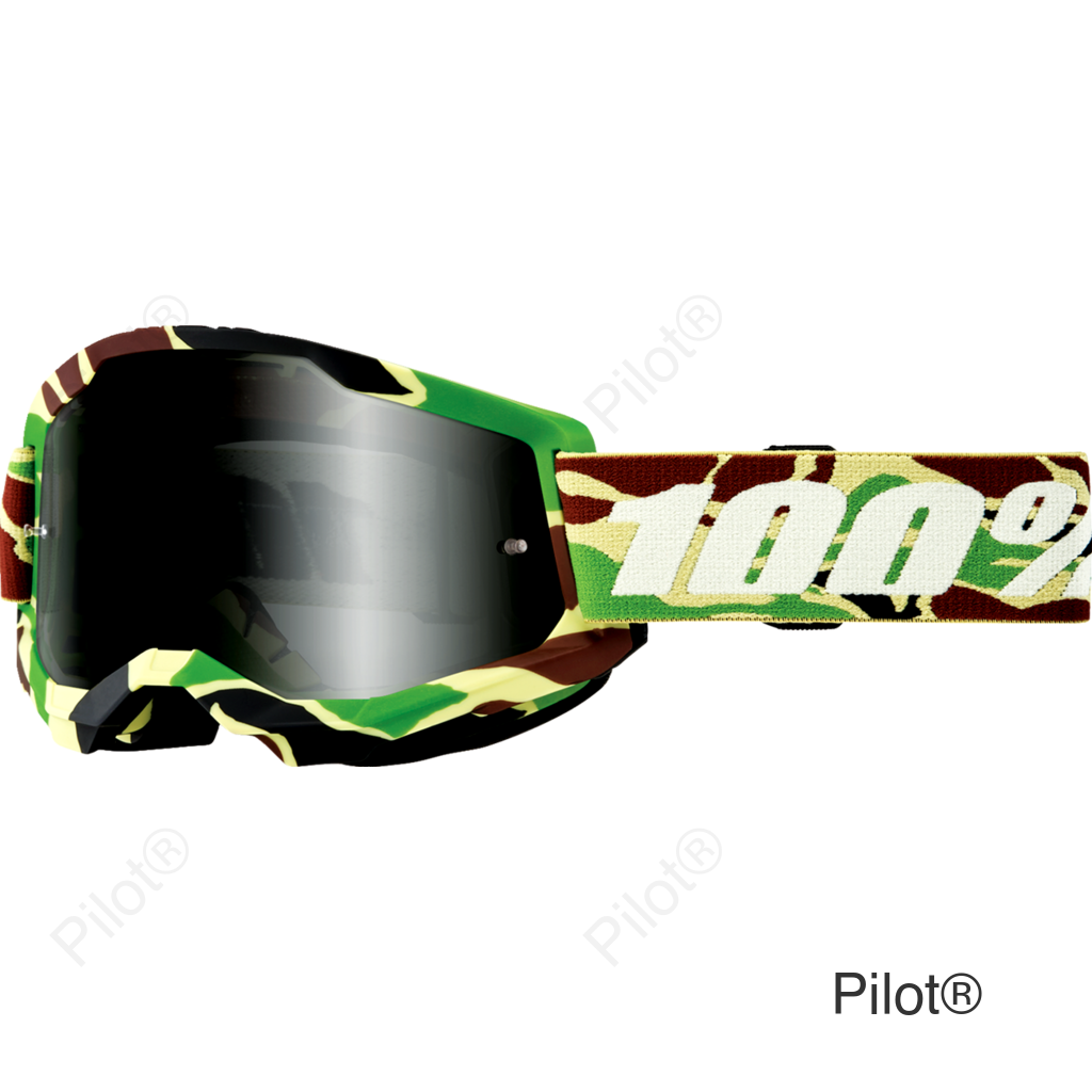 Strata 2 Sand Goggle - War Camo - Smoke