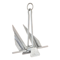 Seachoice Utility Anchor w/ Slip Ring, Size 15E, Galvanized Steel thumbnail-3