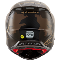 Supertech M10 Helmet - Squad - MIPS® - Dark Brown/Gold - Small thumbnail-5
