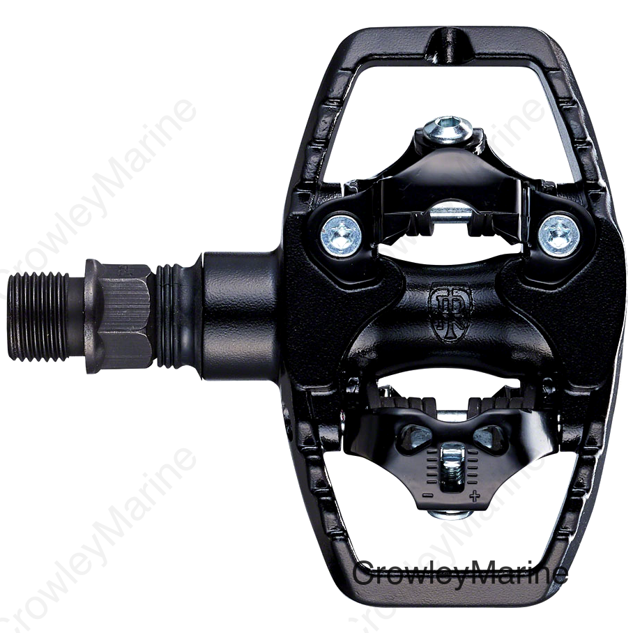 Ritchey Comp Trail Pedals - Dual Sided Clipless with Platform Aluminum 9/16 Black