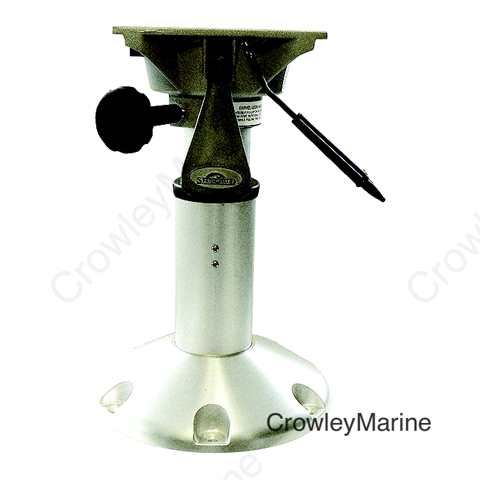 Springfield 2-3/8" Series Low-Profile Mainstay Package 12-1/2" - 15-1/2" (Includes Pedestal, Base and Locking Swivel)
