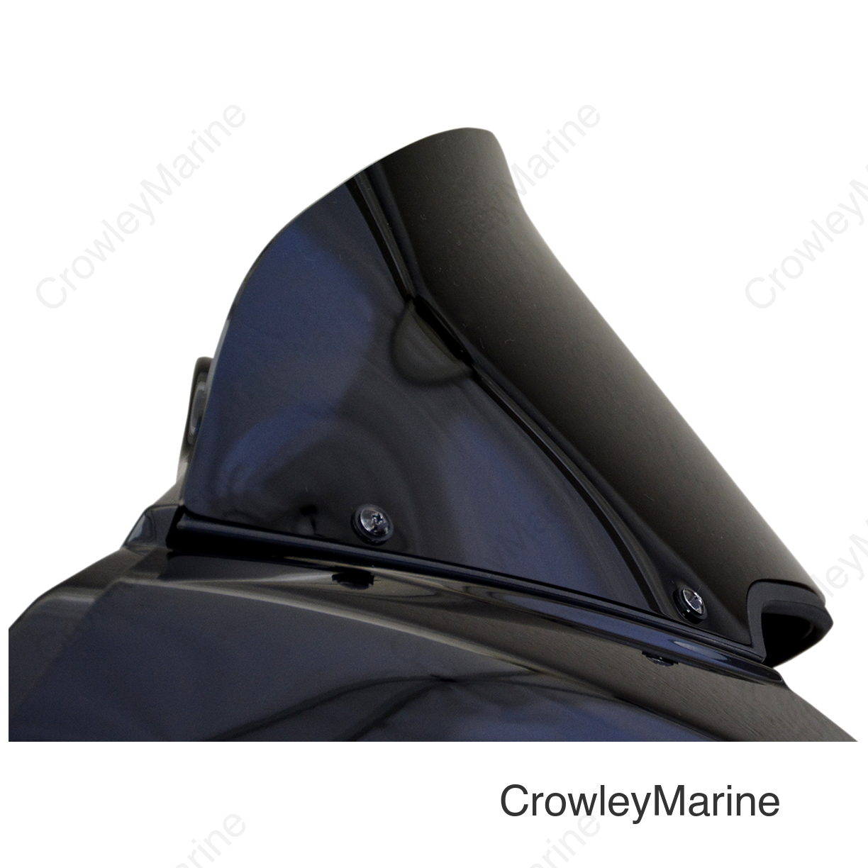 Windshield - Black - 9" - FLTR '15+