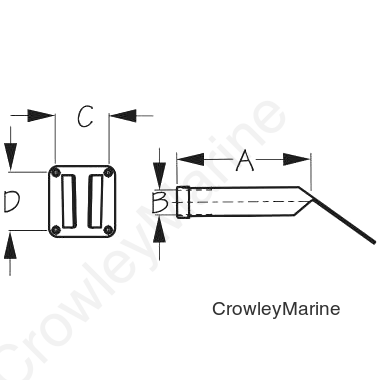 MOUNTING PLATE FOR 325190 (325199-1)