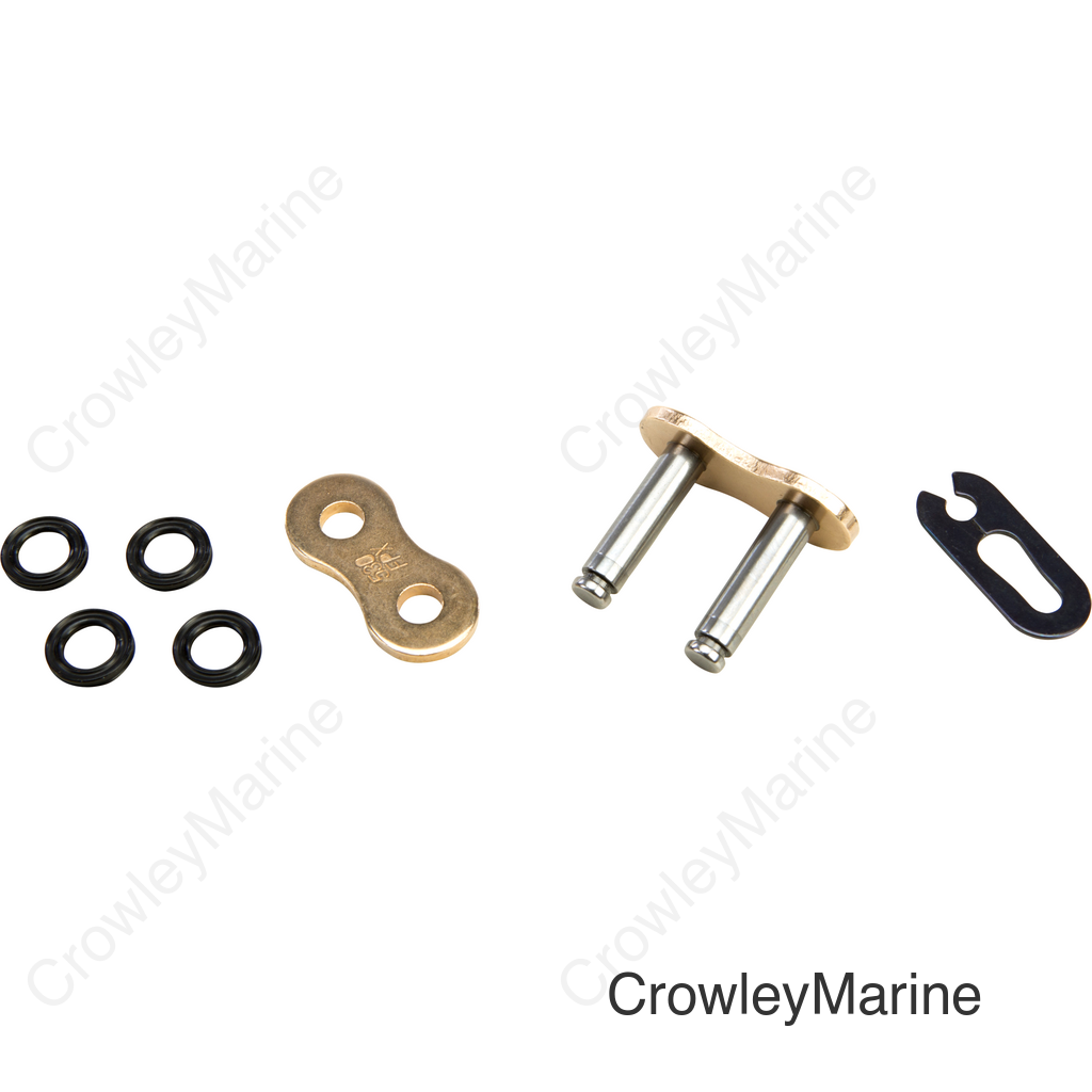 X-RING CLIP MASTER LINK 530 GOLD