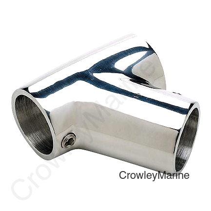 Seachoice Rail Fitting Tee for 7/8" OD Tubing