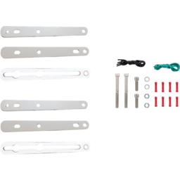 Turn Signal Relocation Kit - Sportster - Chrome thumbnail-0