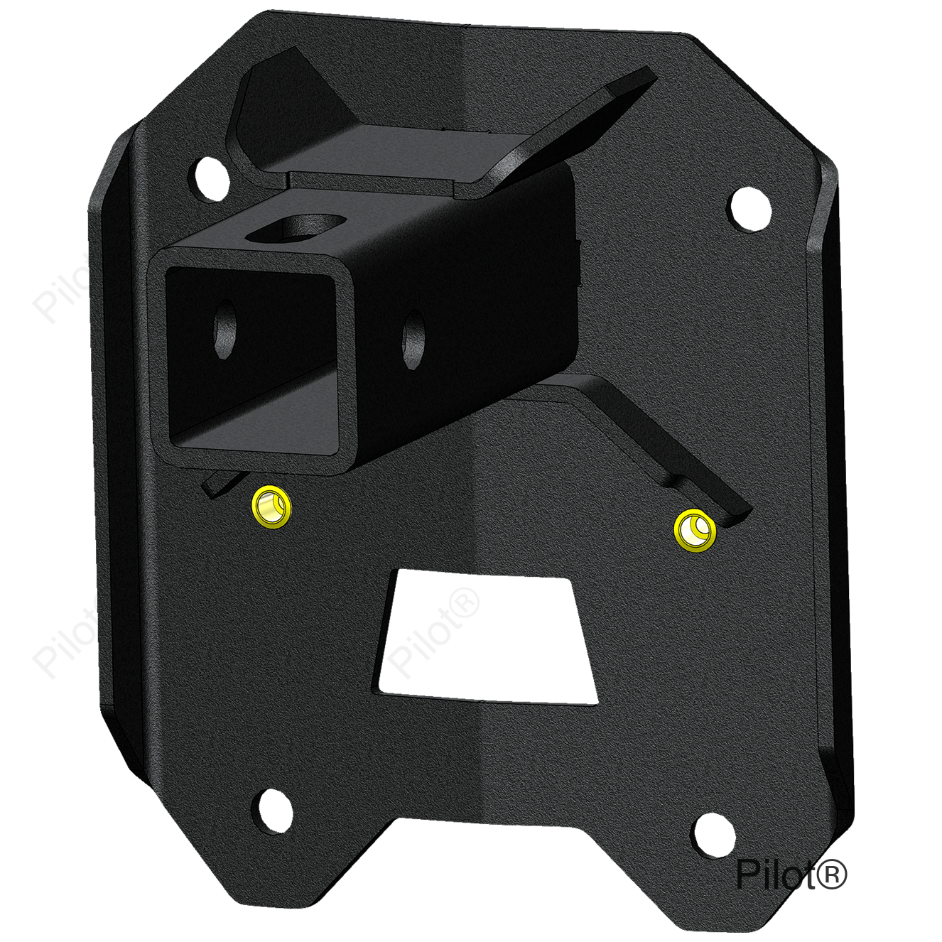 Hitch - Rear Receiver - 2" - Polaris RZR