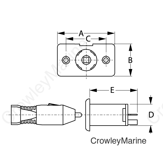 Power Socket - 12 Volt (Socket