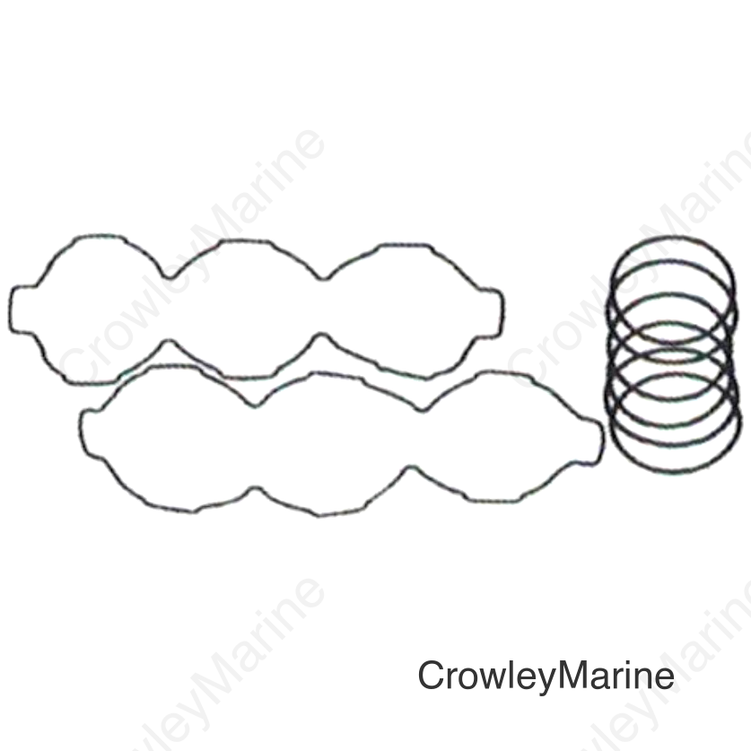 MERCURY HEAD O-RING KITS 3.0 DFI 01-UP OEM #884391