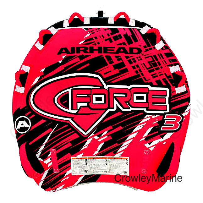AirHead AHT3GF G-Force Inflatable Towable, 1-3 Riders