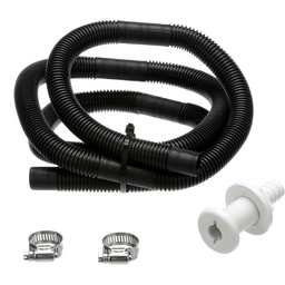 Seachoice Bilge Pump Installation Kit For 3/4 In. Outlets, Includes 6 Ft. Hose, 2 Hose Clamps, and Thru-Hull Fitting thumbnail-0