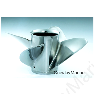 Turbo 2+2 Prop - 4 Blade 14x22RH Stainless Steel