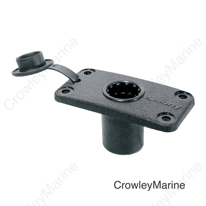 Scotty 244BK Flush Mount Bracket, Black