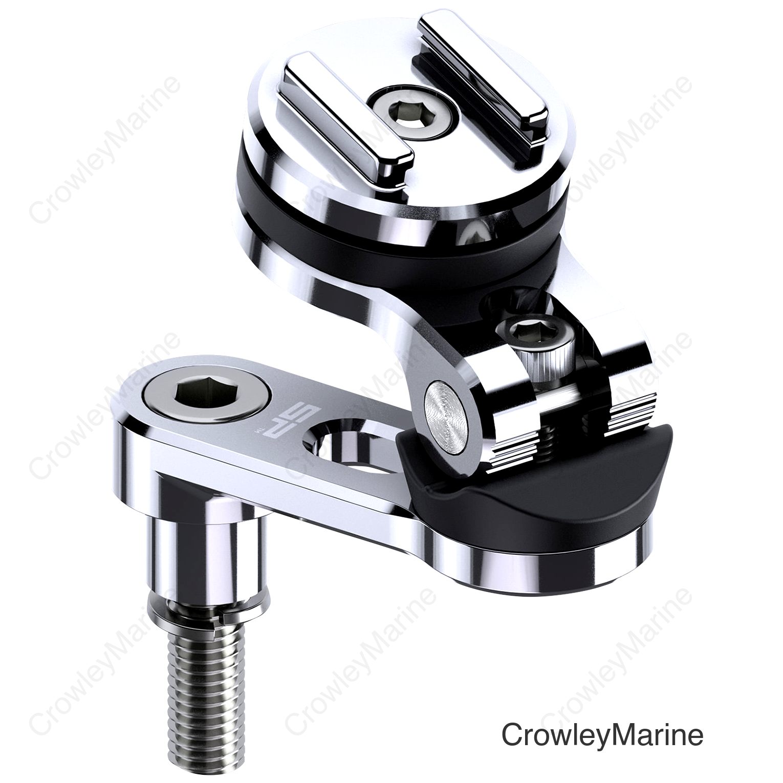 Phone Mount - Pro - Handlebar Clamp - Chrome