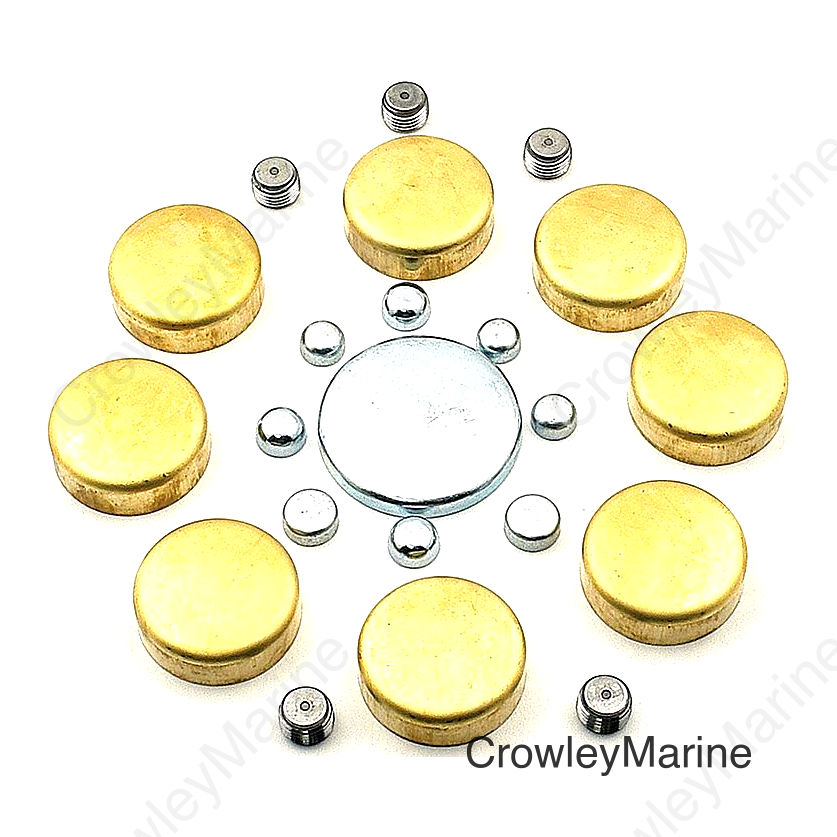 Sierra Brass Freeze Plug Kit