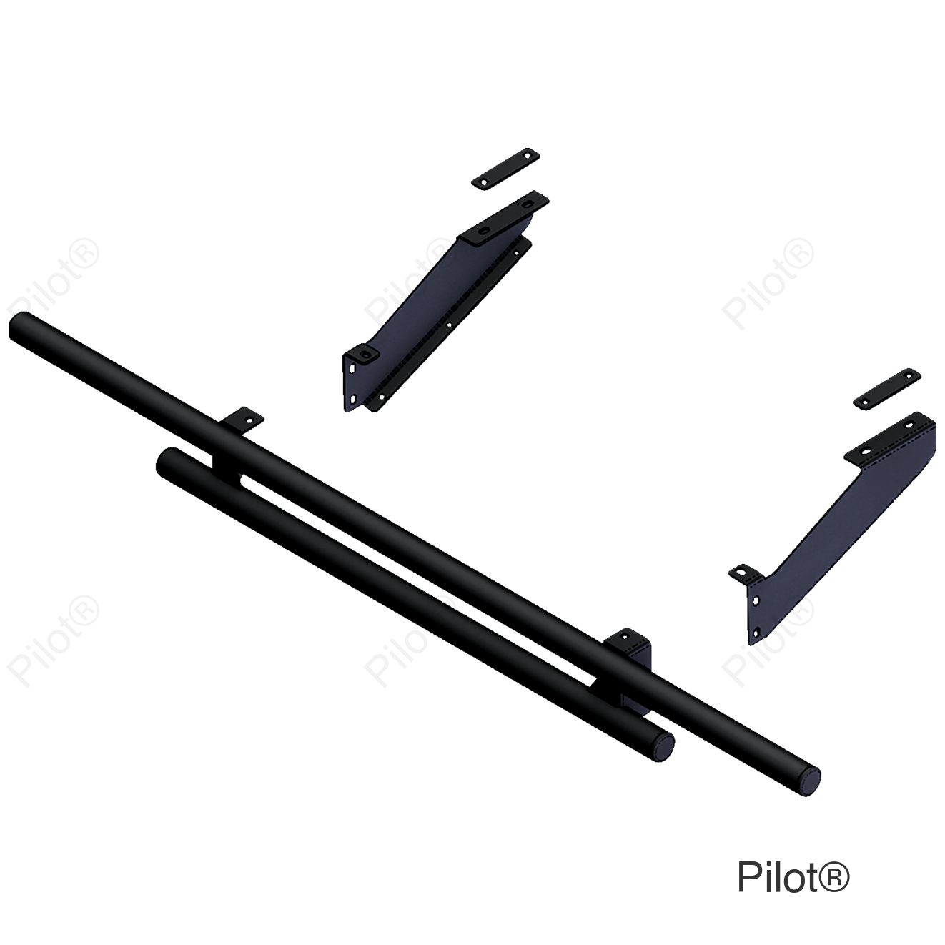 Rear Bumper - Black - Can-Am