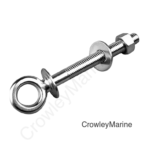 Sea-Dog 080483 Eye Bolt w/Shoulder, 9/16" I.D.