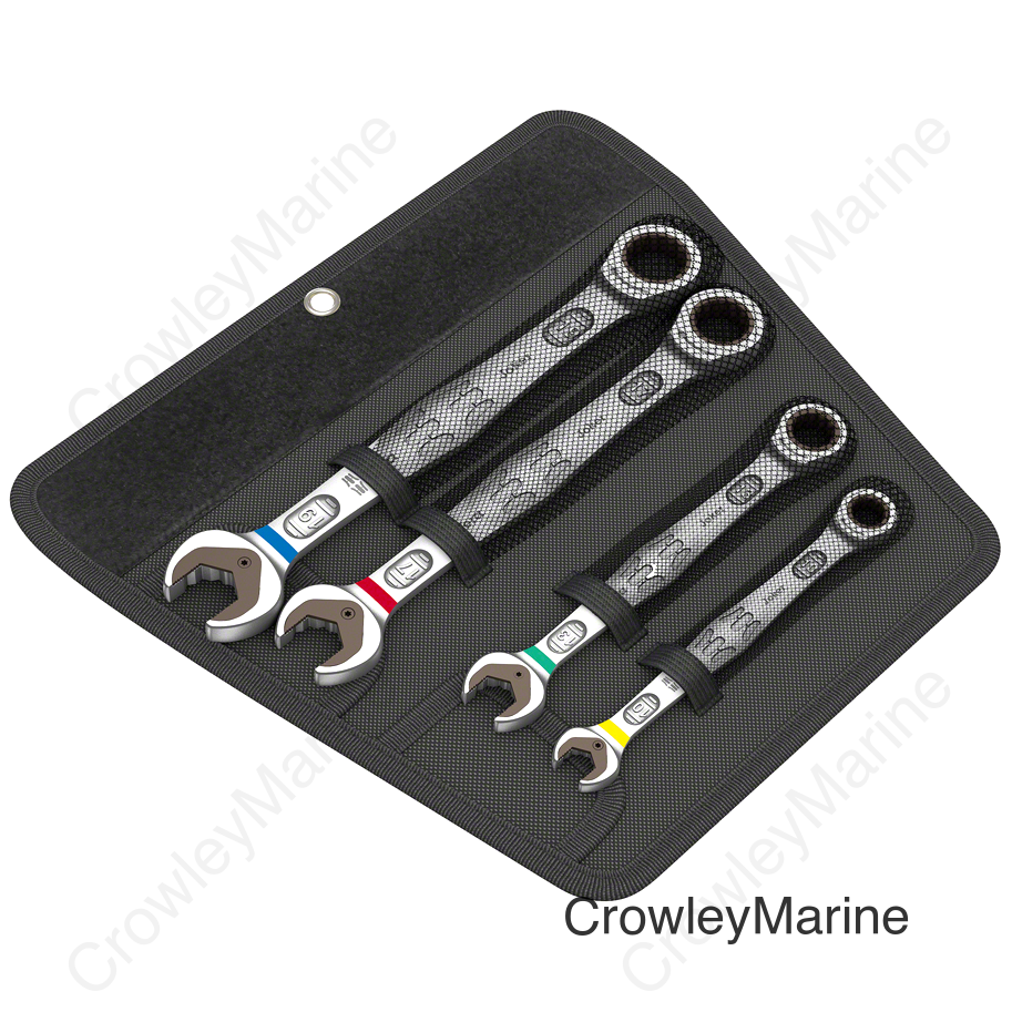 Wera Joker Set Ratcheting Combination Wrench Set - 4 Piece