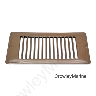 4 X 8 FACE PLATE - BROWN