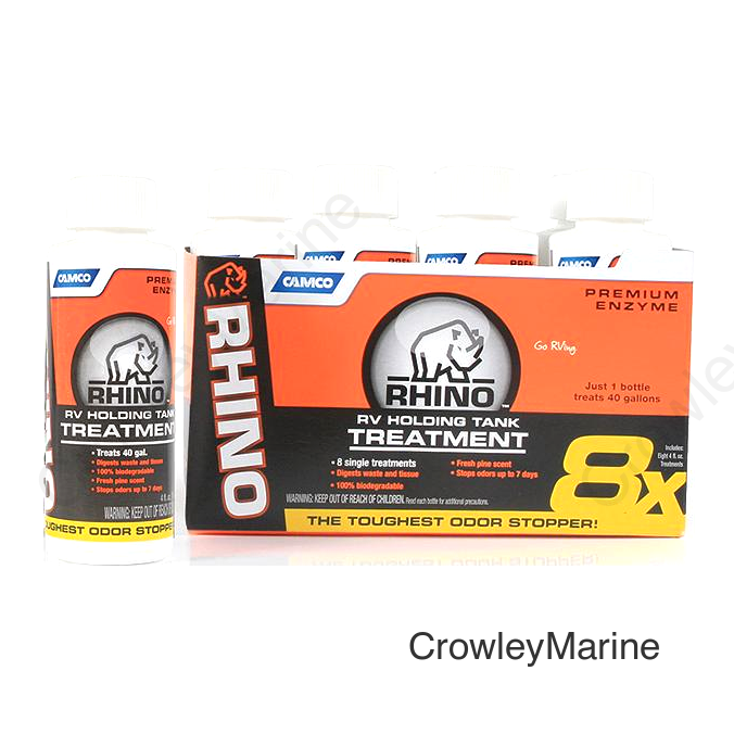 Camco Rhino™ Enzyme RV Holding Tank Treatment, 4 oz., 8/pk