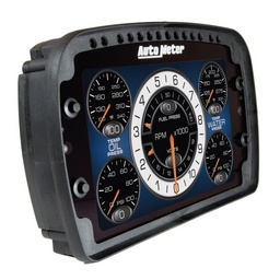 Autometer Racing Instrument Display Color LCD Including Shift and Alarm Lights Datalogging CD7 thumbnail-4
