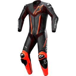 Fusion 1-Piece Suit - Black/Red Fluorescent - US 40 / EU 50 thumbnail-0