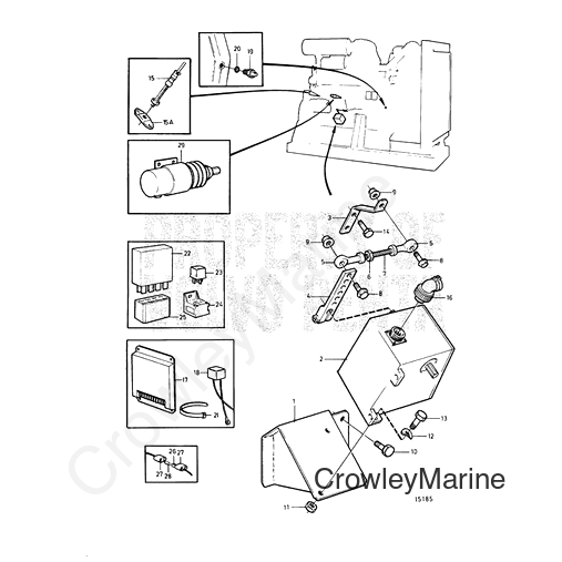 Spindle(V2) - Volvo Penta (1543799)