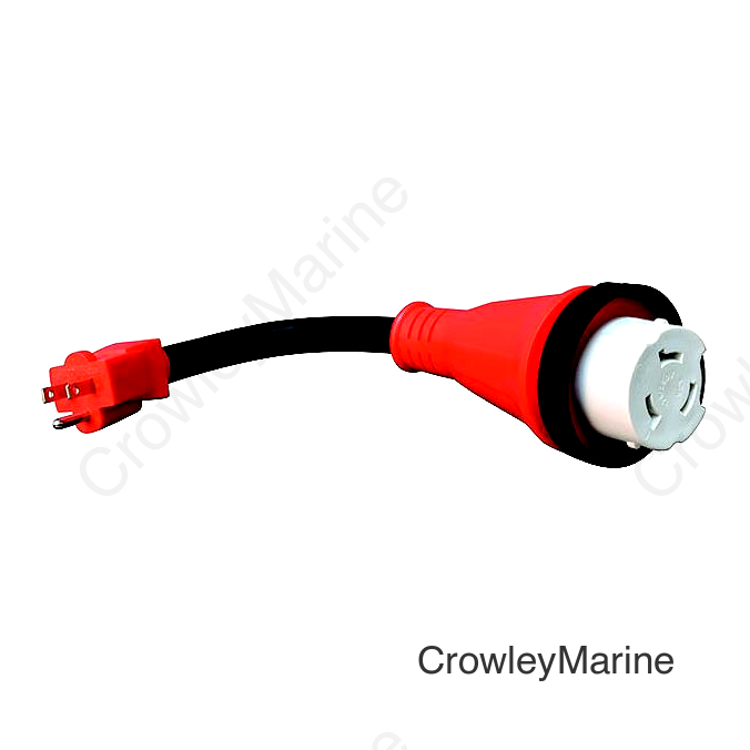Valterra Dogbone Style Mighty Cord Detachable 12" RV Adapter Cord