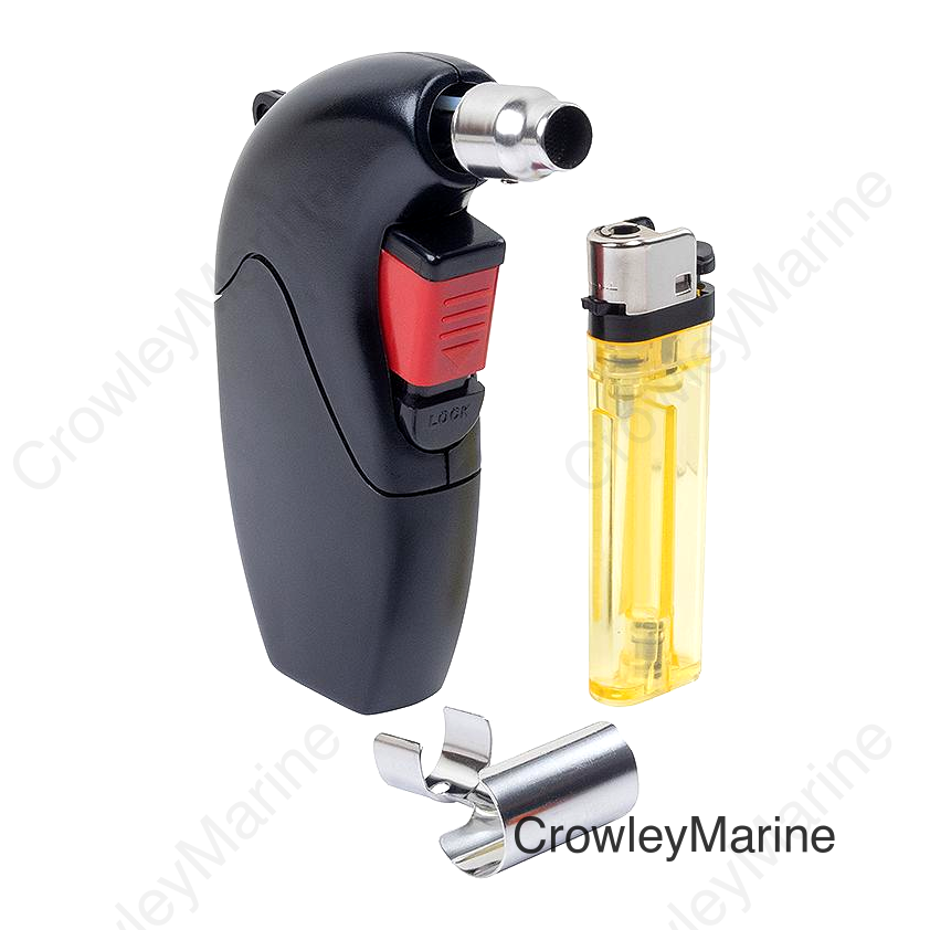 Seachoice 61341 Shrink Jet Flameless Butane Heat Tool With Deflector Attachment, 2/case