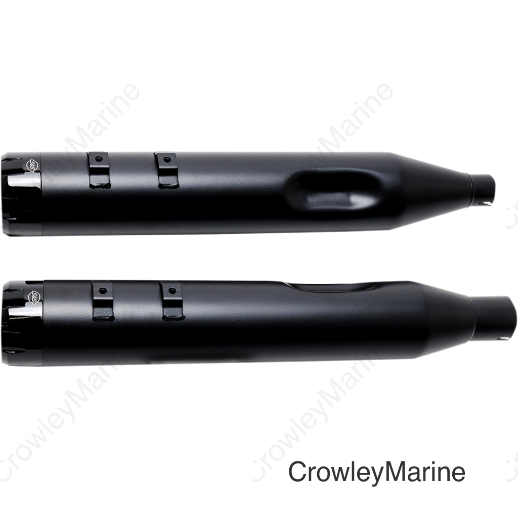 4-1/2" MK45 Performance Mufflers - Black Thruster