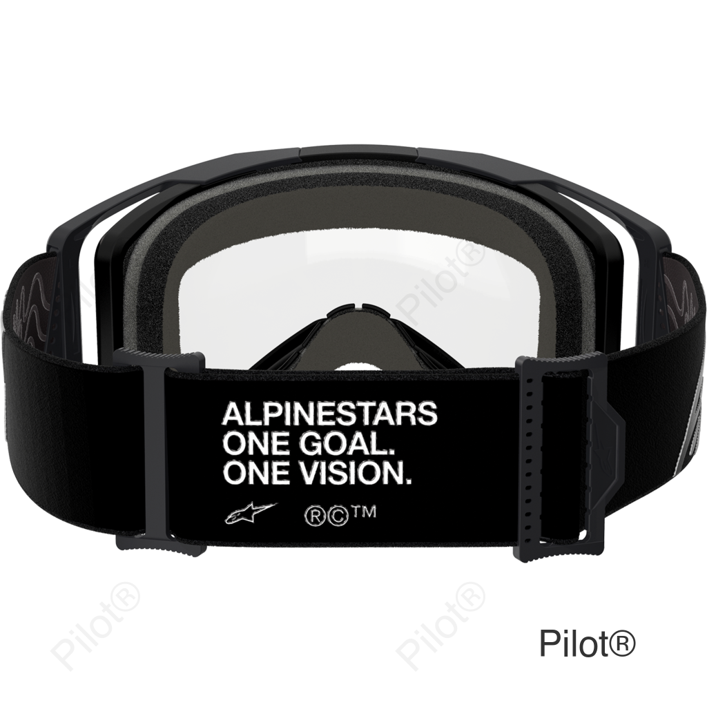Vision 8 Goggle - Corp - Black - Clear